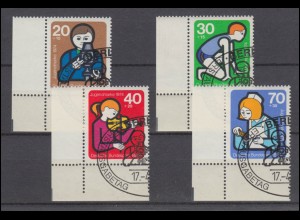 468-471 Jugendarbeit 1974: Ecken unten links, Satz ESSt Berlin