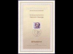 1689I Heinrich George: Schlaufe im D/F.10 auf ETB 31/93