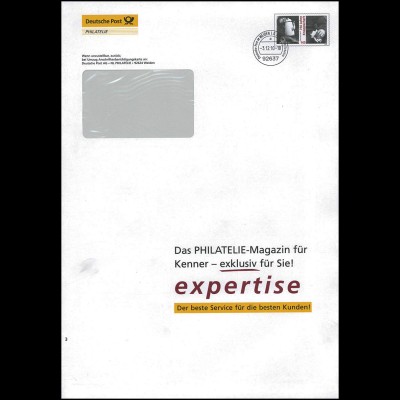 Plusbrief F 513 Knappschaft Philatelie-Magazin - expertise WEIDEN 3.12.2010