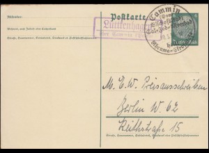 Kriegsgefangenenpost Antwortbrief an Stalag XI A aus Fourchambault 9.1.1941