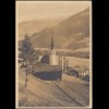 Landpost Ellzee über GÜNZBURG 28.2.1942 auf Ansichtskarte Kirche