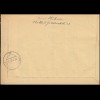 Norddeutscher Bund 1 Gr. EF Brief Einkreis CAMENZ / KAMENZ 12.4.69 n. Großenhain