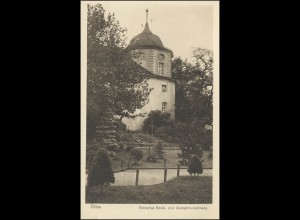 Ansichtskarte Zittau: Ehemalige Bastei, jetzt Stadtgärtnerwohnung, ungebraucht