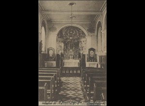 Ansichtskarte Kapelle der Franziskanerinnen, Bahnpost M.Gladbach-Hamm 1928