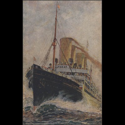 Dampfer George Washigton & America, Mai 1924