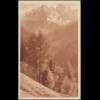 Feldpost mit Zensur Postabgabe des Ers. Baon L.I.R. 14 - 17.12.15 auf AK Gebirge