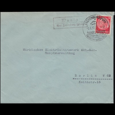 Niederlande Vorphilatelie Brief S'HERTOGENBOSCH 12.1. nach AMSTERDMA 13.1.65