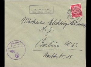 Österreich Kartenbrief 9 aus KÖNIGGRÄTZ 26.11.1888 nach KOLIN STADT 27.11.88