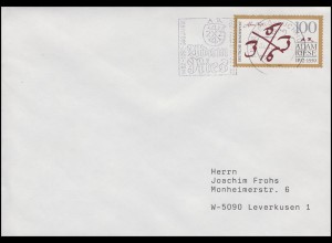 1612 Adam Riese, EF Brief Annaberg-Buchholz Adam Ries Festwoche Juli 1992