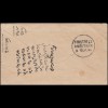 Indien: Umschlag Half Anna Grün per Bahnpost Neu-Delhi - Amritsar 3.9.1884