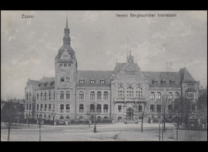 Ansichtskarte Essen - Gebäude Verein Bergbaulicher Interessen, gelaufen um 1910