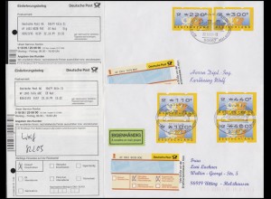 3.2. Briefkasten VS1: 2 R-FDC S-R-Zettel Briefmarkenmesse FDC ESSt KÖLN 22.10.99