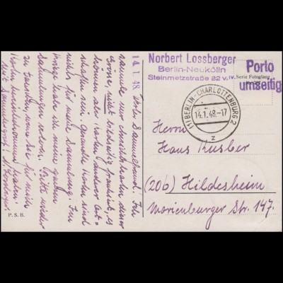 Deutsche Post in Marokko Postkarte P 12 TETUAN 21.2.07 (Antwortteil ungebraucht)