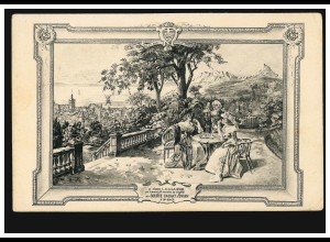 Künstler-AK Gemälde Wasserverkostung 1790, Verlag Vercasson Paris, ungebraucht