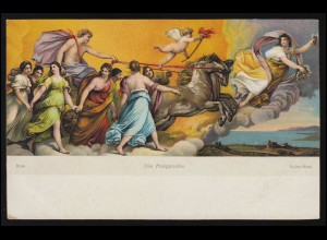 "Die Morgenröte" Gemälde Guido Remi, Stengel & Co. Dresden, 29803, ungebraucht