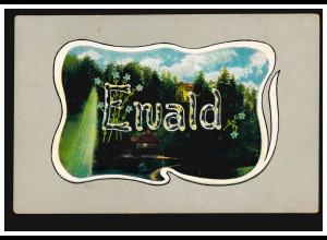 Ansichtskarte Vornamen: Ewald, Landschaftsbild, Verlag E.S.D., ungebraucht