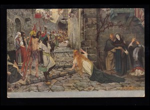 Künstler-AK Ernst Wante: Bibelszene - Auf dem Weg zur Kreuzigung, ungebraucht