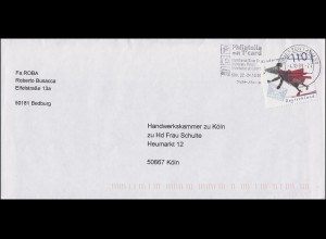 2072 Für uns Kinder 1999 aus Block 51 EF auf Brief BZ 50 - 4.10.99 nach Köln