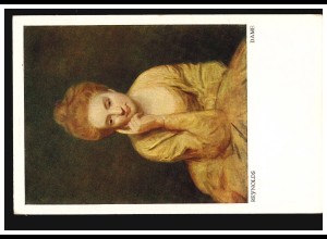 Künstler-AK Reynolds: Dame, Verlag Bard in Wien Nr. 547, ungebraucht 