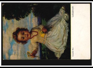Künstler-AK Corneille Max: Lebensfreude, Primus-Postkarte 3044, gelaufen 1917