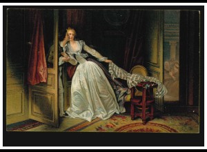 Künstler-AK Fragonard: Der heimliche Kuss, Stengel-Karte 29090, ungebraucht