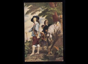 Künstler-AK Anton von Dyck: Bildnis des Königs Karl I., ungebraucht