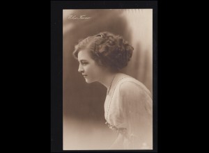 AK Schauspielerin Else Ferar, von HANNOVER 6.10.1911 nach Aachen