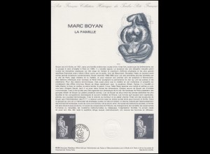 Collection Historique: Bildhauer Marc Boyan - La Famillle / Skulpturen 18.9.1992