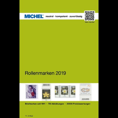 MICHEL Handbuch-Katalog Rollenmarken Deutschland 2019