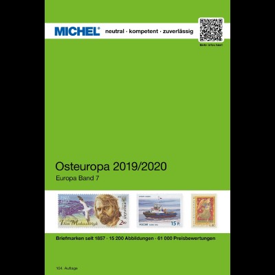 MICHEL EK 7 Osteuropa 2019/2020 in Farbe - sauber GEBRAUCHT