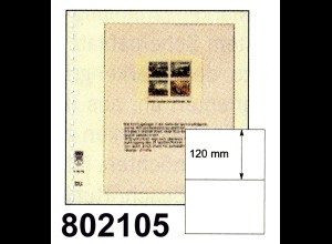 LINDNER-T-Blanko - Einzelblatt 802 105