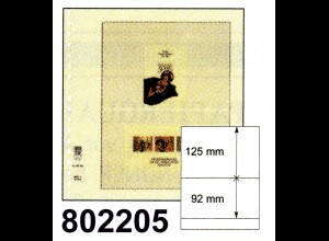 LINDNER-T-Blanko-Blätter 802 205 - 10er-Packung