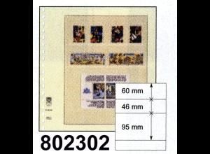 LINDNER-T-Blanko-Blätter 802 302 - 10er-Packung