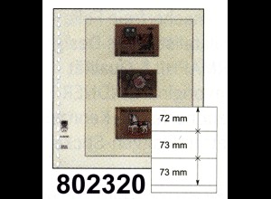 LINDNER-T-Blanko-Blätter 802 320 - 10er-Packung