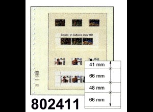 LINDNER-T-Blanko-Blätter 802 411 - 10er-Packung