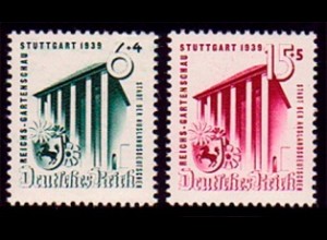 692-693 Gartenschau Stuttgart 1939 - Satz komplett postfrisch **