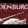 907IV Oldenburg 1945: gebrochenes Schwert, Feld 18, **