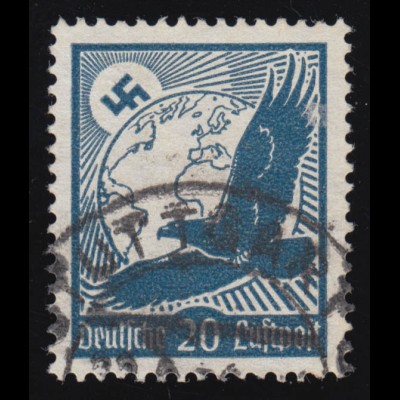 532y Flugpostmarke 1934 20 Pf O