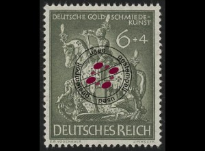 860 Gesellschaft für Goldschmiedekunst 1943 6 Pf O