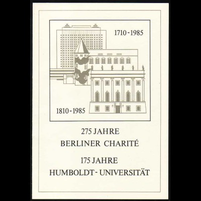 2980-2981 Humboldt-Universität 1985 amtliches ETB 2/85