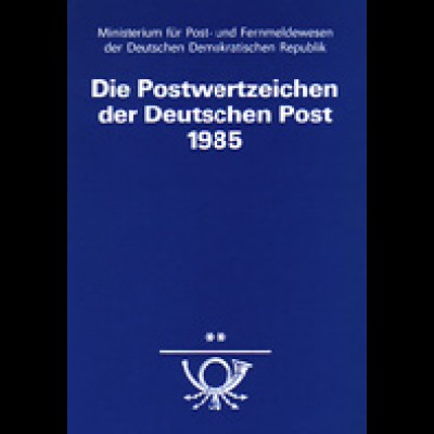 amtliches Jahrbuch DDR 1985, postfrisch ** komplett, wie verausgabt