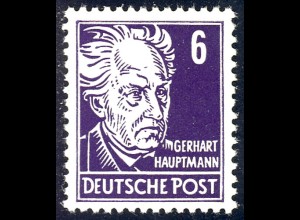 328 Gerhard Hauptmann 6 Pf **