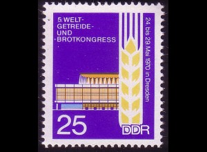 1576 Getreide-/Brotkongreß 25 Pf ** postfrisch