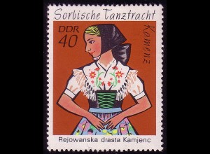 1671 Sorbische Tanztrachten Kamenz 40 Pf **