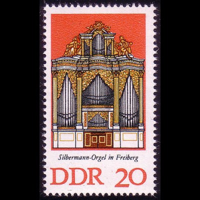 2112 Silbermann-Orgeln 20 Pf **