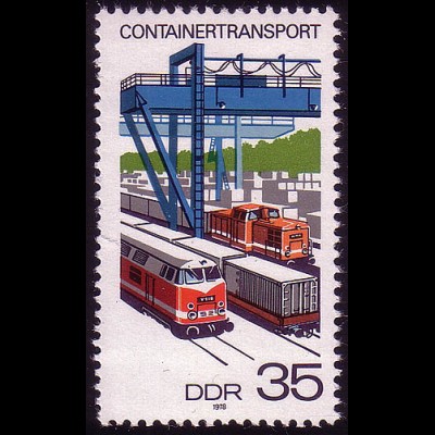 2328 Containertransport 35 Pf **