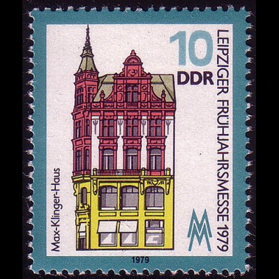 2403 Leipziger Frühjahrsmesse 10 Pf 1979 **