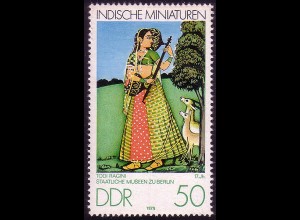 2420 Indische Miniaturen 50 Pf Todi Ragini **