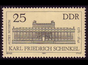 2620 Karl Friedrich Schinkel 25 Pf **