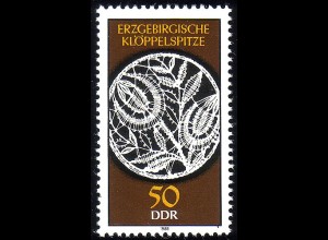 3219 Erzgebirgische Klöppelspitze 50 Pf **